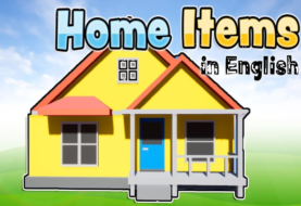 Home items in English for kids
