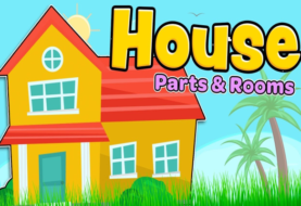 House parts and rooms - English for kids and beginners