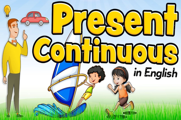 Present continuous in English for kids – What are you doing?