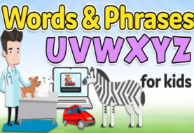 Words and phrases in English for kids