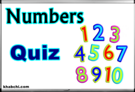 Numbers -Quiz