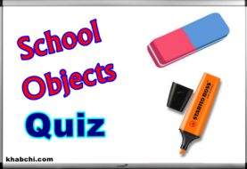 School Objects Quiz